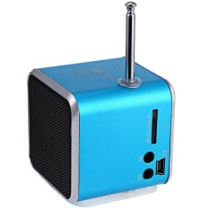 New Hot Portable Mini Rechargeable LED Musik Stereo Media Speaker Music Player TD-V26 FM Radio USB Micro SD untuk IPhone PC Laptop