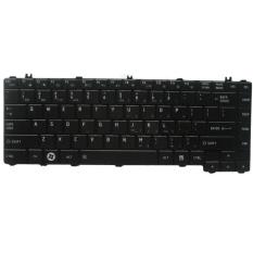 New Keyboard for Toshiba Satellite C600 L645 L645D L645D-S4029 L635 L640 L640D- Hitam ( Doff )