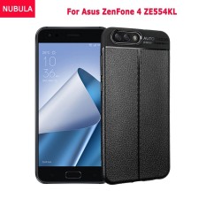 Baru Lichee Pola 360 Derajat untuk Asus ZenFone 4 ZE554KL Tpu Telepon Case Ultra Tipis dan Lembut Sampul Belakang anti Jatuh Ponsel Sarung/Tahan Guncangan Sarung Case-Internasional