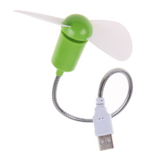 Baru Satu Fleksibel USB Mini Kipas Pendingin untuk Laptop dan Desktop Pccomputer (Hijau) dengan Kualitas Tinggi