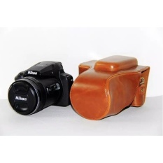 Tas Kulit PU Baru Tas Kamera Case Cover untuk NikonCoolpixP900s P900 Kamera-Intl