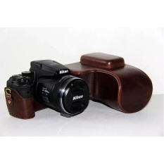Tas Kulit PU Baru Tas Kamera Case Cover untuk NikonCoolpixP900s P900 Kamera-Intl