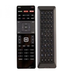 BARU QWERTY Dual Side Remote XRT500 dengan Lampu Latar Cocok untuk 2015 2016 VIZIO Smart APP Internet TV-Internasional