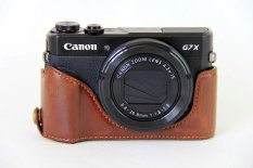 Baru Retro Vintage Video Camera Case untuk Canon PowerShot G7X II G7X Mark 2 G7X2 Kamera Digital High Quality PU Tas Kamera Kulit
