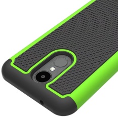 New Shockproof Hybrid Rubber Armor Case For LG K4 2017 GN