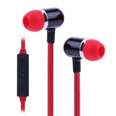 Baru Universal Nirkabel Bluetooth 4.1 Olahraga Earphone Stereo Earbud (Merah)-Intl