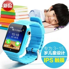 Baru V7k Touch Screen Watch Smart Watch Anak-anak Waterproof Phone Jam Tangan Bluetooth Panggilan Positioning Watch-Intl