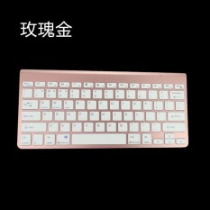 Baru Memakai Ular 2.4G Ultra Tipis Papan Ketik Nirkabel Isi Ulang Laptop Universal Nirkabel Keyboard USB-Intl