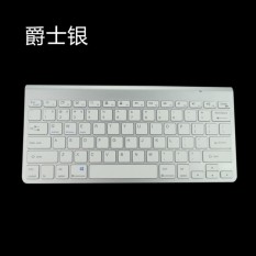 Baru Memakai Ular 2.4G Ultra Tipis Papan Ketik Nirkabel Isi Ulang Laptop Universal Nirkabel Keyboard USB-Intl