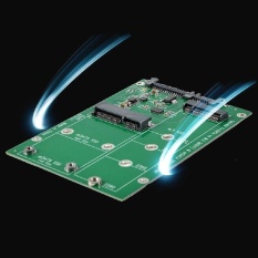 Baru Ztc 2-In-1 Thunder Board M.2 (NGFF) atau M SATA SSD untuk SATA III Papan Adaptor