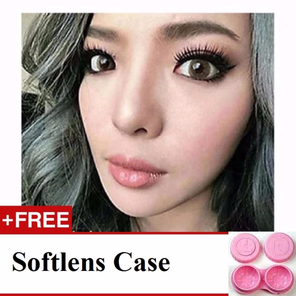 Newbluk Softlens - Brown + Free Lenscase