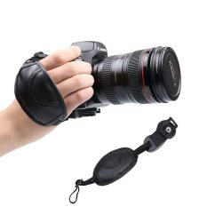 Kamera Terbaru Pegangan Tali Tangan untuk D7000 D5100 D5000 D3200 Kulit Aksesoris Kamera Wrist Belt-Intl