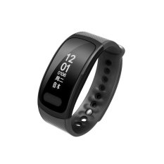 Touch Screen Touch Terbaru SX100 Smart Watch Gelang Band Darah Oksigen Heart Rate Monitor Pedometer Kebugaran PK A09 PKID107 PK Miband2 -Intl