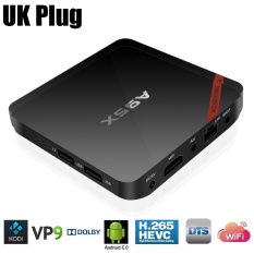 NEXBOX A95X - B7N Smart TV Box Amlogic S905X Quad core 64 Bit Cortex A53 4K x 2K H.265 2.4GHz WiFi Bluetooth 4.0_UK PLUG - intl