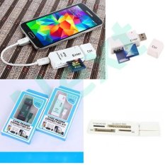 Next OTG Card Reader 4-in-1 Adapter Micro SD OTG / SD / MMC / MS / M2 Android Tablet PC Smartphone Multifungsi