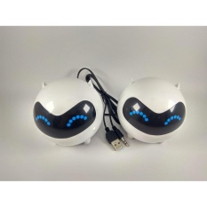 Nextor USB Speaker Multimedia Desktop Laptop SP-31 Alien White