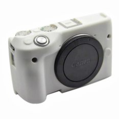 BAGUS Casing Kamera Lembut Silicone Case Rubber Kamera Pelindung Tubuh Cover Case Kulit For Canon EOS M3 EOSM3 EOSM 3 Casing Kamera