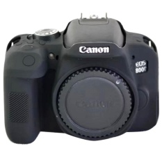Silikon Lembut YANG BAGUS Karet Kamera Pelindung Case Penutup Tubuh Kulit Kamera Case Bag Tas Lensa untuk Canon EOS 800D- INTL