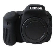Nice Soft Silicone Rubber Camera Protective Body Cover Case Skin For Canon 80D leather Camera Bag Lens bag Neoprene Soft
