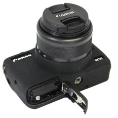 Silikon Lembut YANG BAGUS Karet Kamera Pelindung Tubuh Cover Protector Case BAG Kulit untuk Canon EOS M10 EOSM10-Intl