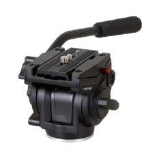 NiceEshop Quickrelease Plate Pro Fluid Video Mini Head untuk Manfrotto Tripod (Hitam)