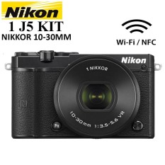 NIKON 1 J5 WiFi 4K Mirrorless Camera VR 10-30mm Lens Garansi Resmi