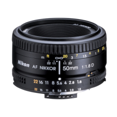 Nikon AF 50mm f/1.8D Nikkor Lens