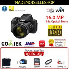 Nikon Coolpix P900 - 16 MP 83x Optical Zoom - GARANSI RESMI - Free ACC