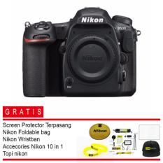 Nikon D500 Body Only - 20.9MP - Hitam (Free Aksesories)
