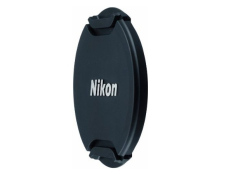 Nikon Lc-n55/10-100 Mm/55 Mm Hitam Dan Putih Penutup Lensa