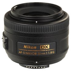 Nikon Lensa AF-S DX 35mm f/1.8G - Hitam