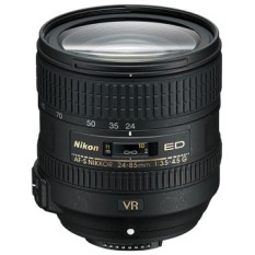 Nikon Lensa AF-S VR Zoom 24-85mm f/3.5-4.5G - Hitam