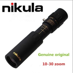 Nikula 10-30x25 Nikula Lapis Baja Monokuler Zoom Optik TelescopeHigh-power High-definition Zoom Bermata Telescope-Intl