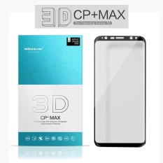 NILLKIN 9 H Anti Ledakan Film 3D Melengkung Edge Cakupan Penuh Tempered Glass Screen Protector untuk Samsung Galaxy S8 (hitam)