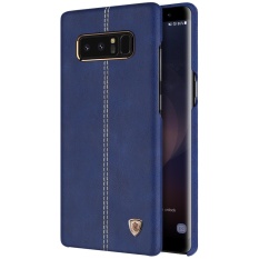 NILLKIN Englon Kulit Dilapisi Hard PC Back Case Shell untuk Samsung Galaxy Note 8 SM-N950-Biru-Intl
