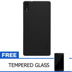 Nillkin For Lenovo Vibe Shot / Z90 Super Frosted Shield Hard Case Original - Hitam + Gratis Tempered Glass