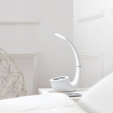 NILLKIN untuk Phantom II MC4 Nirkabel Desk Lamp Speaker Arc Touch Operasi Putih-Intl