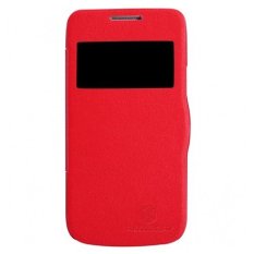 NILLKIN ORIGINAL Fresh Samsung Galaxy S4 Mini - Red/Merah Leathercase Bookcase Flipcase Flipcover Casing Kulit Casing HP Casing Handphone