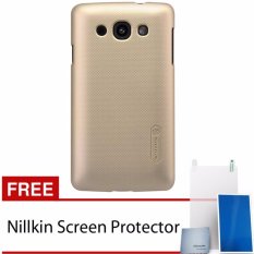 Nillkin Frosted Case Lg L60 (X145) - Emas + Free Screen Protector(Off White)