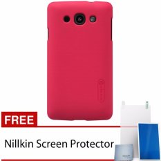 Nillkin Frosted case LG L60 (X145) - Merah + free screen protector