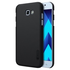 NILLKIN Beku Perisai untuk Samsung Galaksi A7 (2017) /A720 Tekstur Cembung Cekung Buah Pelindung Case Sampul Belakang (Hitam)-Internasional