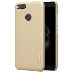 Perisai NILLKIN Buram untuk Xiaomi Serta 5X Cembung Cekung Tekstur PC Pelindung Case Penutup Belakang (Emas)-Intl