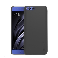 NILLKIN Frosted SHIELD untuk Xiaomi Mi 6 Tekstur Cembung Cekung PC Pelindung Case Kembali Cover (Hitam) -Intl