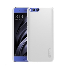 NILLKIN Frosted SHIELD untuk Xiaomi Mi 6 Tekstur Cembung Cekung PC Pelindung Case Kembali Cover (Putih) -Intl