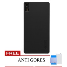 Nillkin Frosted Shield Hard Case Original For Lenovo Vibe Shot (Z90) - Hitam + Free Screen Protector Nillkin