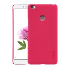 NILLKIN Beku Perisai Xiaomi Mi Maksimum Tekstur Cembung Cekung Buah Pelindung Case Sampul Belakang (Merah)-Internasional