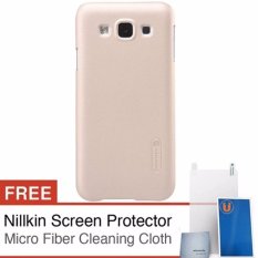 Nillkin Original Hard case Frosted case Samsung Galaxy E5 (E500) - Emas + free screen protector