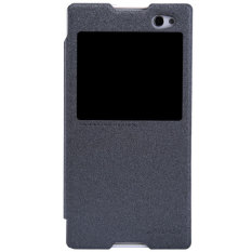 Nillkin ORIGINAL Sparkle Sony Xperia C3 - Black/Hitam Leathercase Bookcase Flipcase Flipcover Casing Kulit Casing HP Casing Handphone