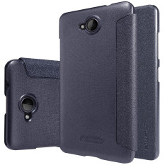 NILLKIN Sparkle PU Leather Flip Cover Case untuk Microsoft Lumia 650 (Hitam)-Intl-Intl