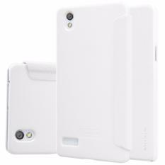 Nillkin Sparkle Series New Leather case for Oppo Mirror 5/5s A51 - Putih